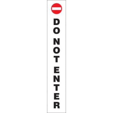 Accuform STANCHION POSTS MESSAGE LABELS DO NOT PRC304 PRC304